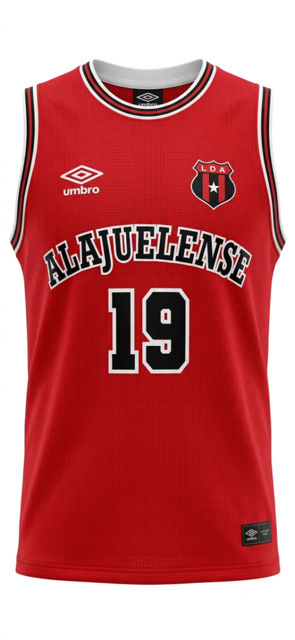 Camiseta estilo basket LIGA DEPORTIVA ALAJUELENSE 2024 edición especial #19