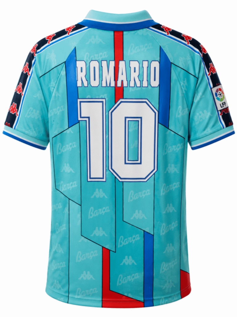 Camiseta retro BARCELONA 1995 visita versión fan Romario #10