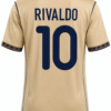 Camiseta retro BARCELONA 2001 visita versión fan Rivaldo#10