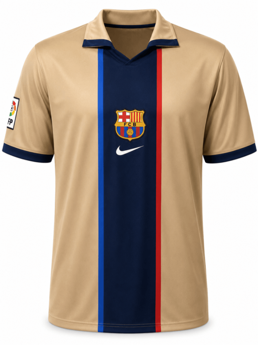 Camiseta retro BARCELONA 2001 visita versión fan Rivaldo#10
