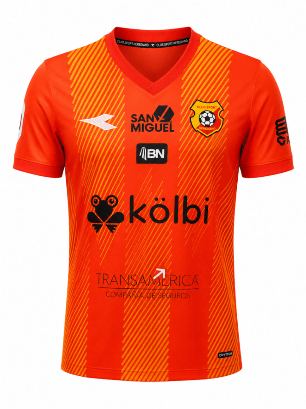 Camiseta retro HEREDIA 2023 casa versión fan