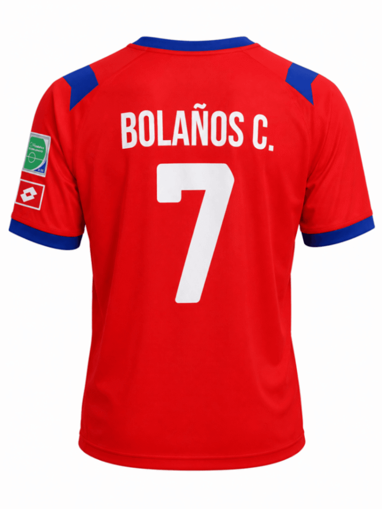 Camiseta retro COSTA RICA 2014 casa Bolaños C. #7