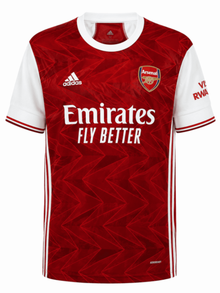 Camiseta ARSENAL 2020 casa versión fan