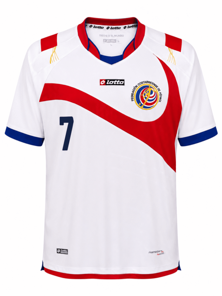 Camiseta retro COSTA RICA 2014 visita Bolaños #7