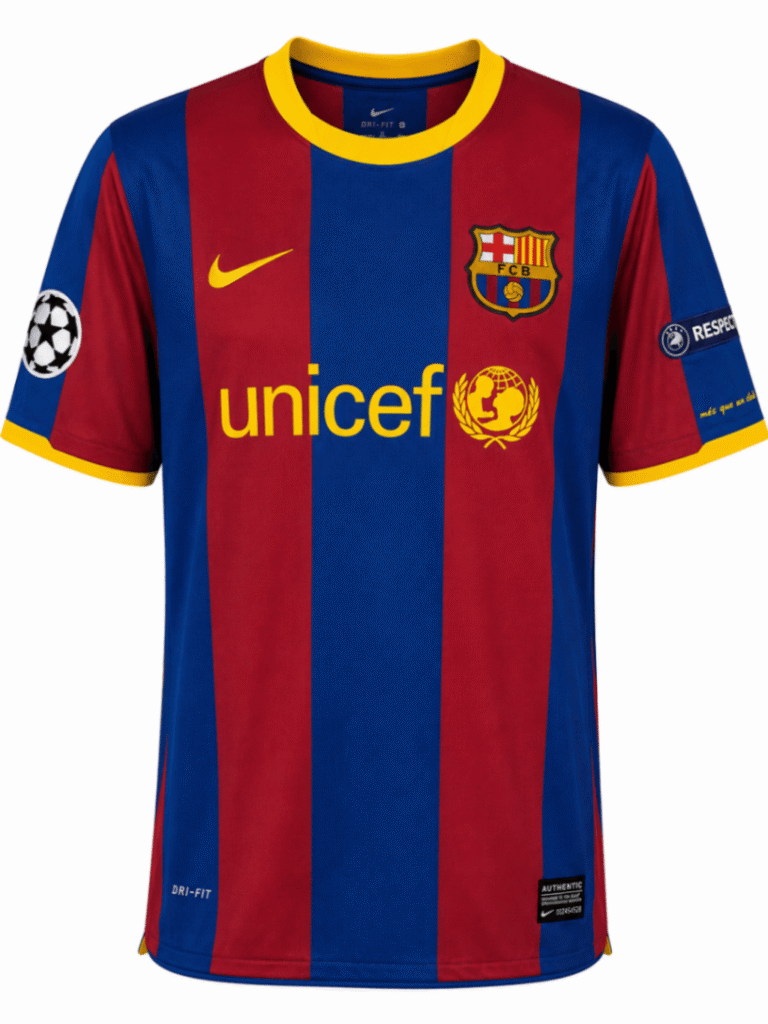 Camiseta retro BARCELONA 2010 casa versión fan Messi #10
