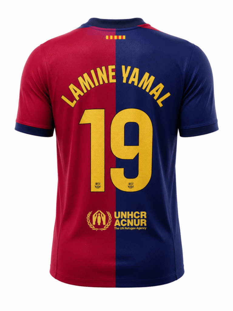 Camiseta BARCELONA 2024 casa versión fan Lamine Yamal #19