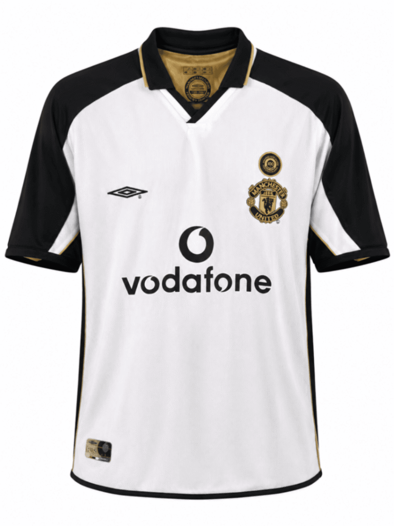 Camiseta retro MANCHESTER UNITED 2001 visita