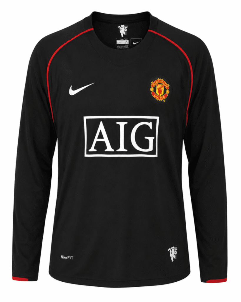 Camiseta retro MANCHESTER UNITED 2007 visita Ronaldo #7 – manga larga