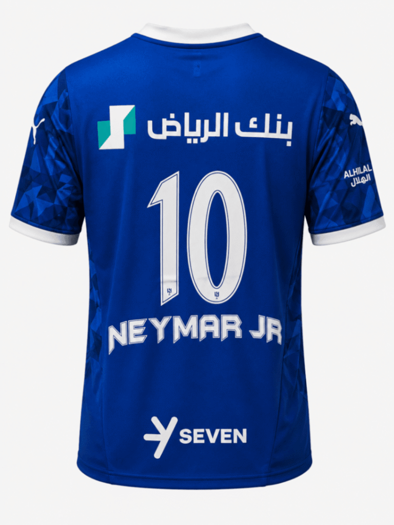 Camiseta AL-HILAL 2024 casa versión player Neymar Jr. #10