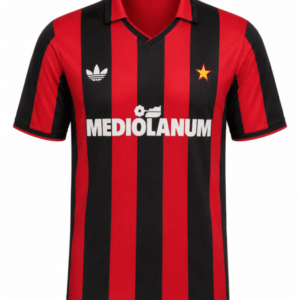Camiseta retro AC MILAN 1990 casa Ancelotti #8