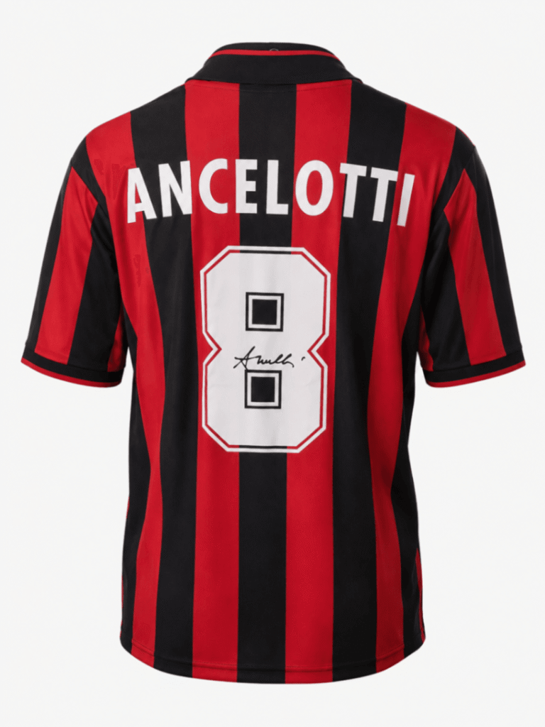 Camiseta retro AC MILAN 1990 casa Ancelotti #8