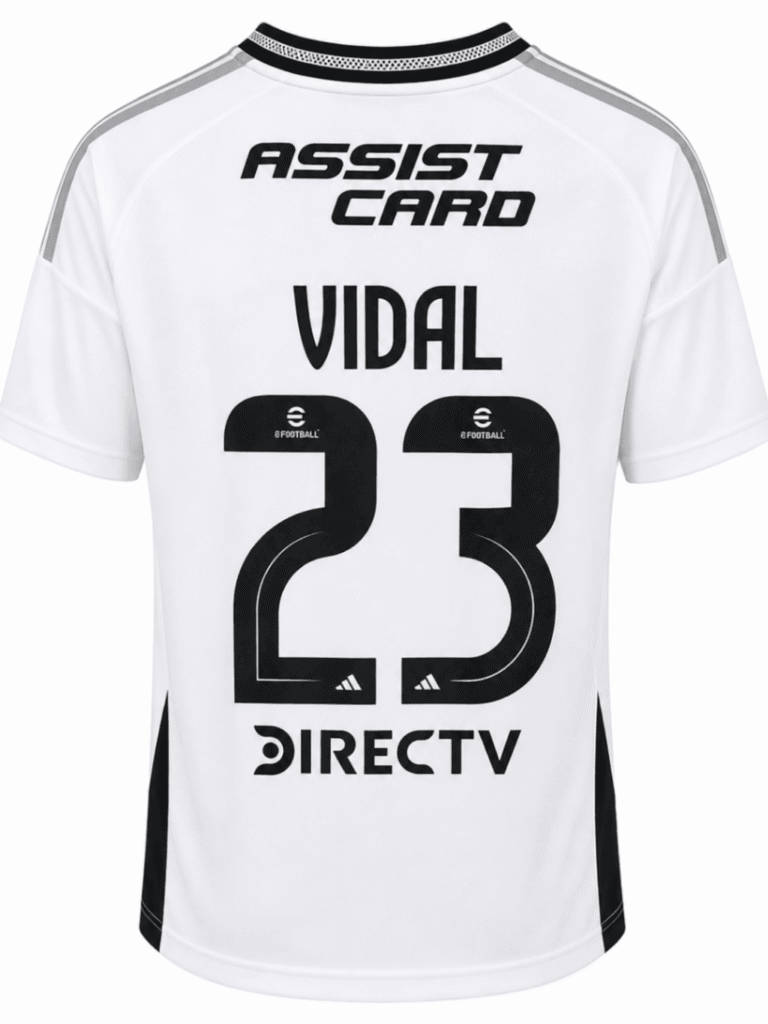 Camiseta COLO-COLO 2025 casa versión player Vidal #23