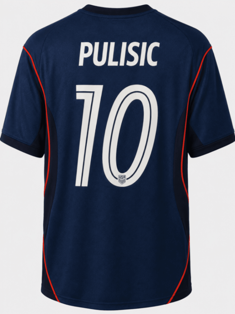 Camiseta ESTADOS UNIDOS 2026 visita versión player Pulisic #10