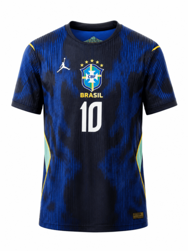Camiseta BRASIL 2026 visita versión player Vini Jr. #10
