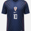 Camiseta CROACIA 2026 visita versión player Modric #10