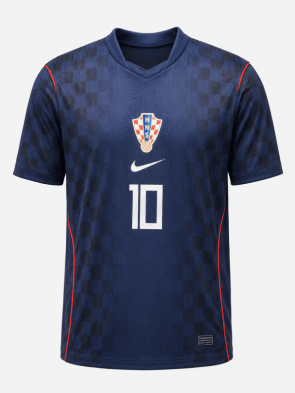 Camiseta CROACIA 2026 visita versión player Modric #10