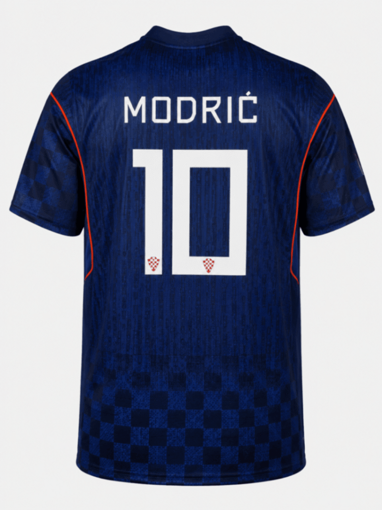 Camiseta CROACIA 2026 visita versión player Modric #10