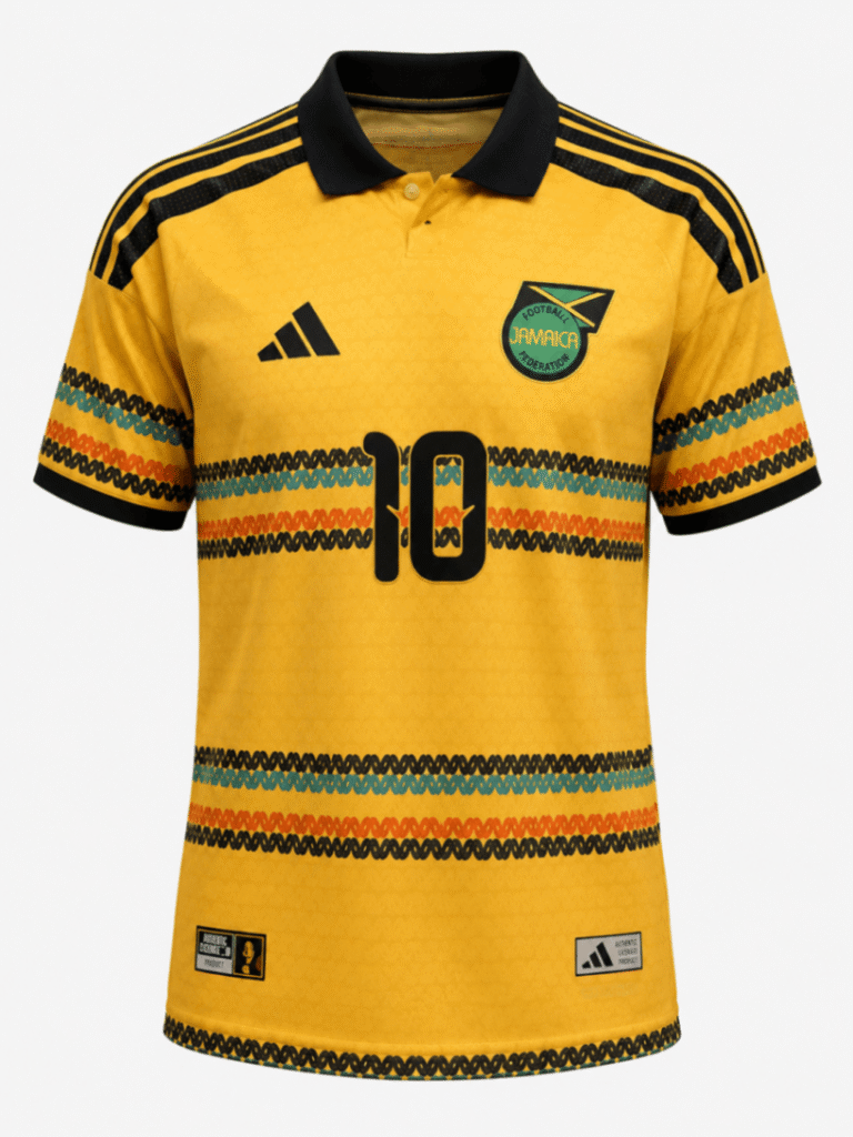 Camiseta JAMAICA 2026 casa versión player Marley #10