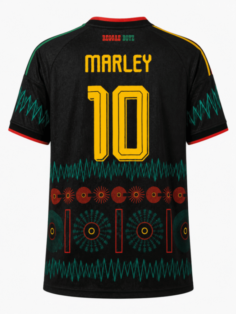 Camiseta JAMAICA 2026 visita versión fan Marley #10