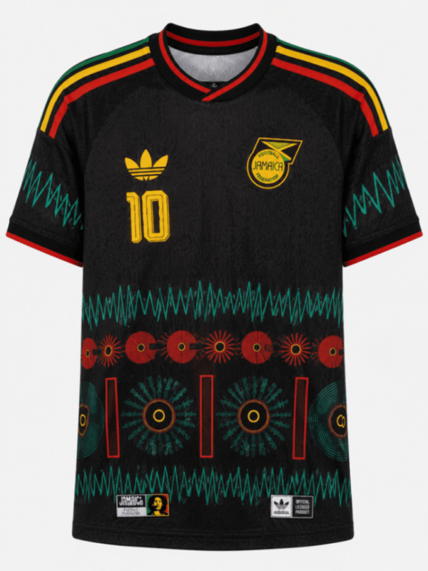 Camiseta JAMAICA 2026 visita versión fan Marley #10