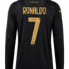 Camiseta PORTUGAL 2025 edición especial Pantera Negra versión fan Ronaldo #7 - manga larga