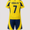 Uniforme niño AL-NASSR 2024 casa Ronaldo #7