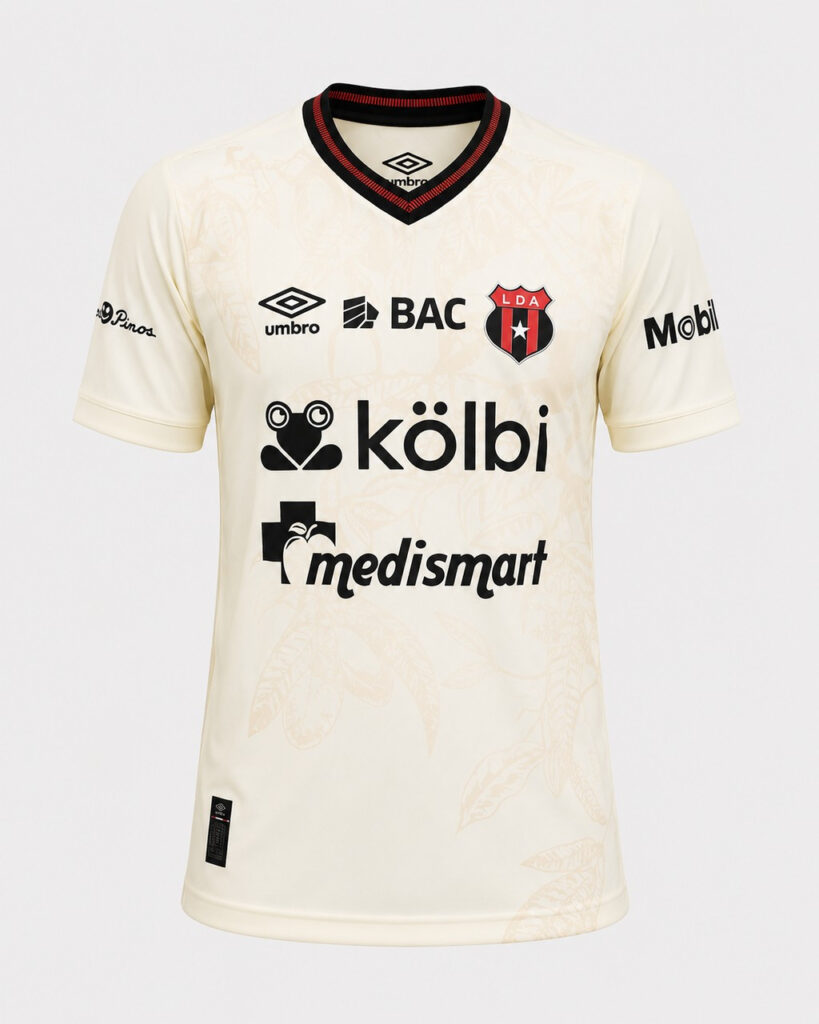 Camiseta niño LIGA DEPORTIVA ALAJUELENSE 2025 visita
