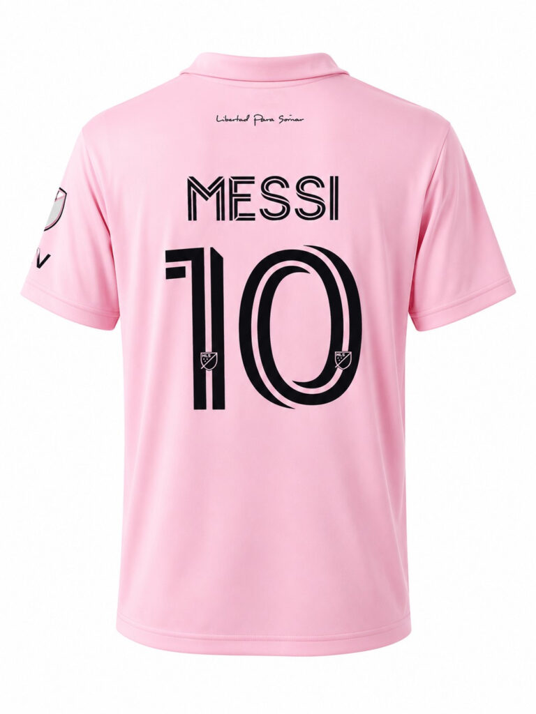 Camiseta mujer INTER MIAMI 2022 casa versión fan Messi #10