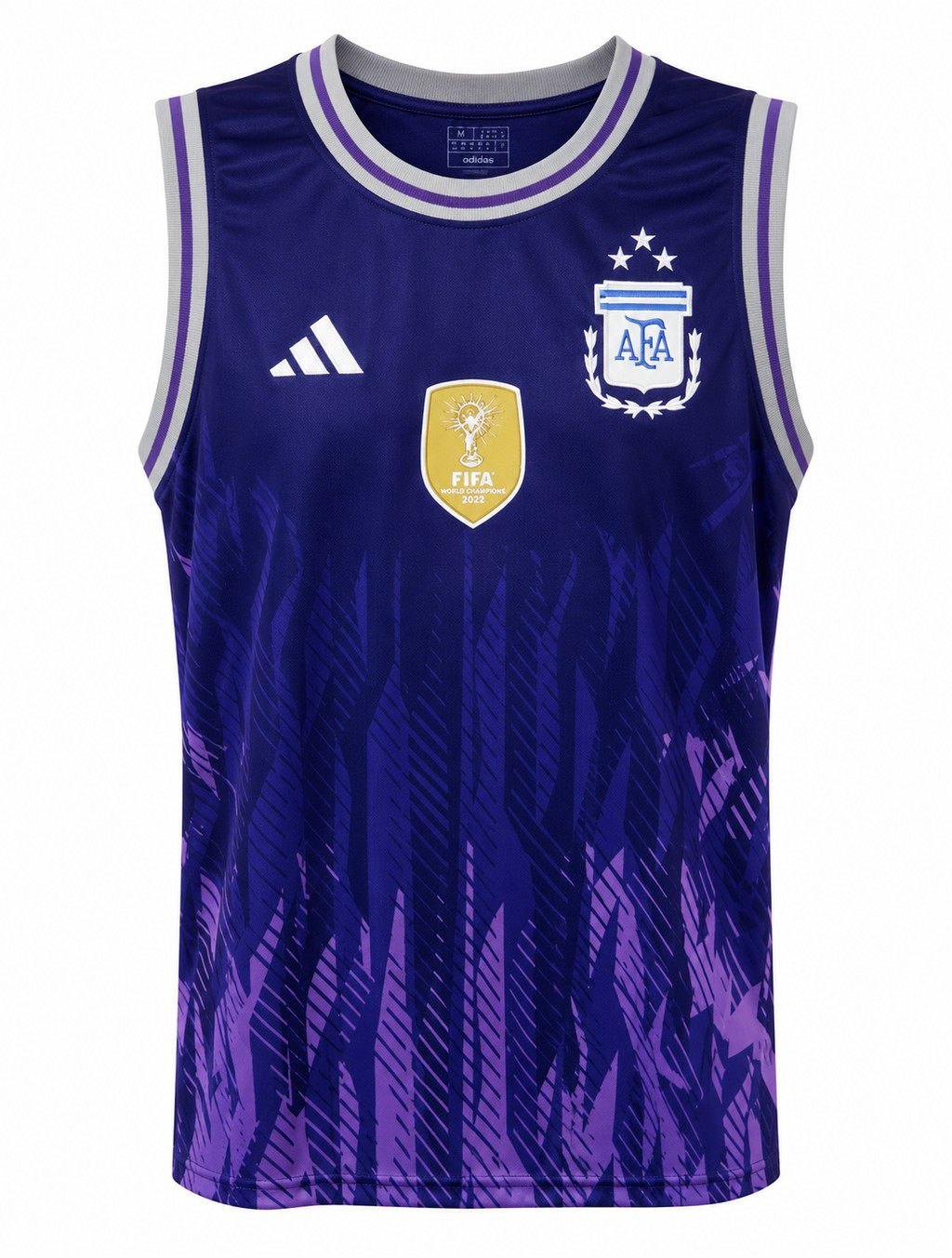 Camiseta estilo basket ARGENTINA 2022 entrenamiento versión fan
