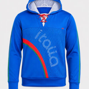 Sudadera niño retro ITALIA 2011 alterna, azul, verde y rojo