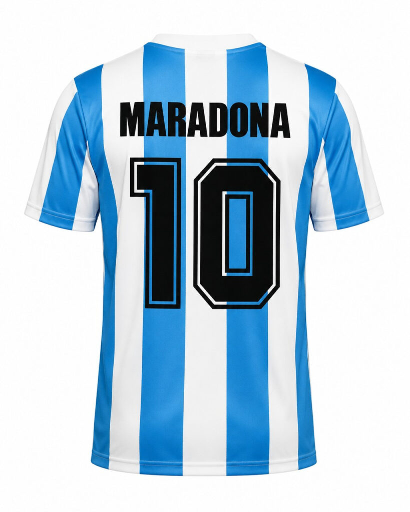 Camiseta retro ARGENTINA 1986 casa Maradona #10
