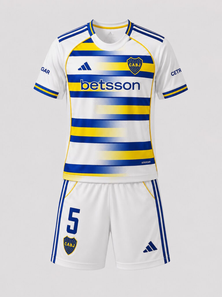 Camiseta niño BOCA JUNIORS 2026 alterna Paredes #5
