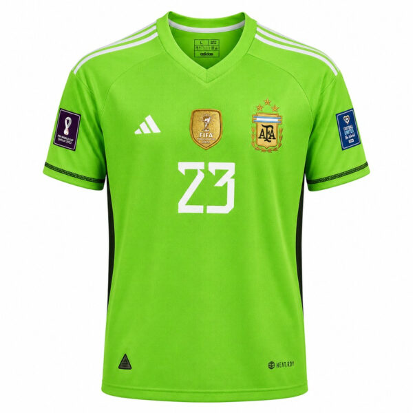 Camiseta ARGENTINA 2022 portero versión fan Martinez #23