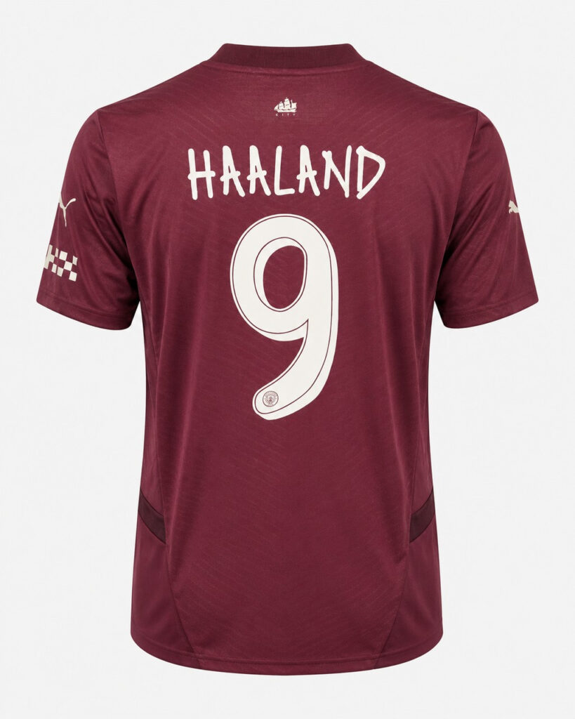 Camiseta MANCHESTER CITY 2024 alterna versión player Haaland #9