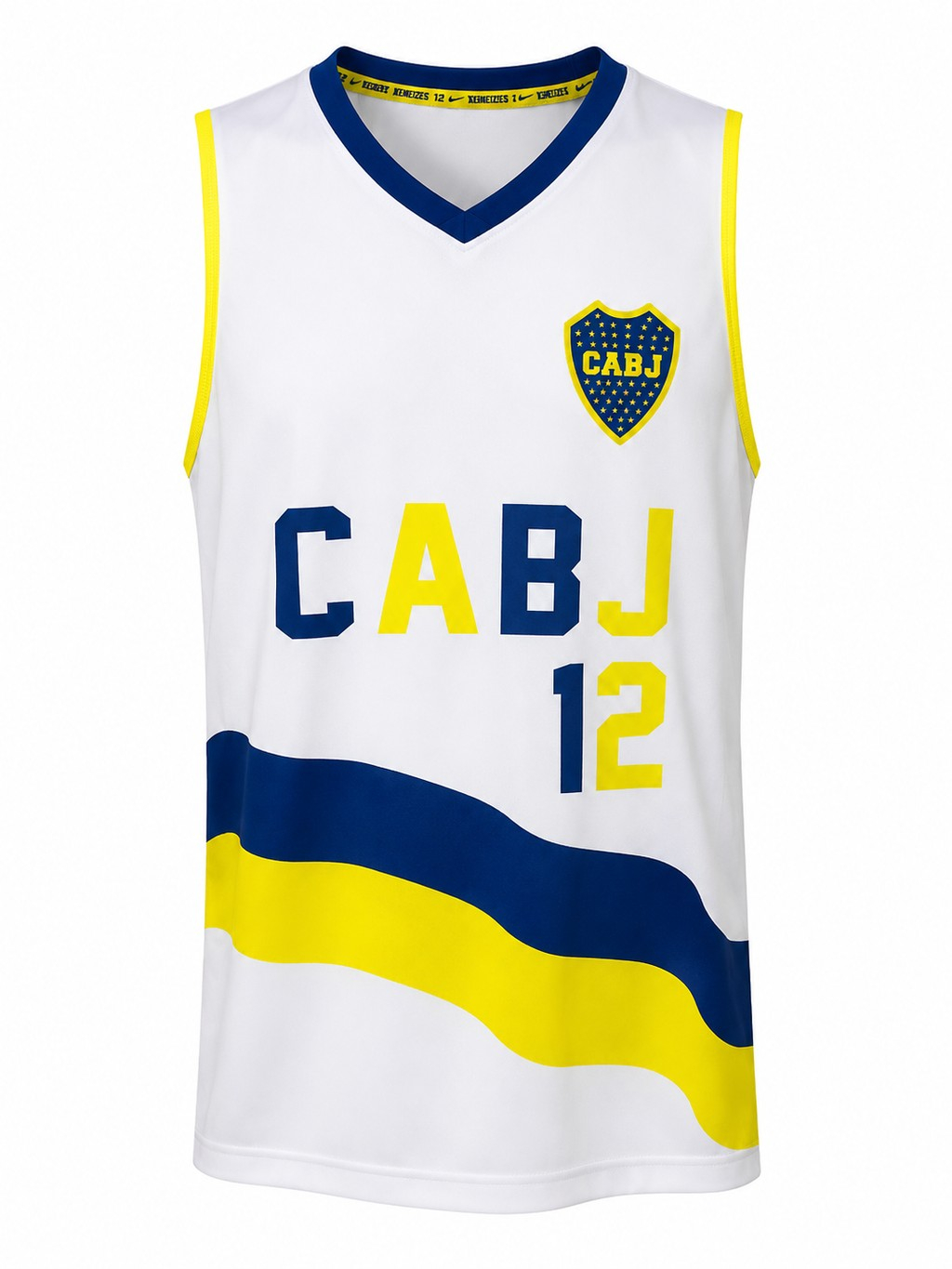 Camiseta estilo basket BOCA JUNIORS