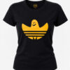 Tshirt mujer BOCA JUNIORS, color azul con fantasma amarillo