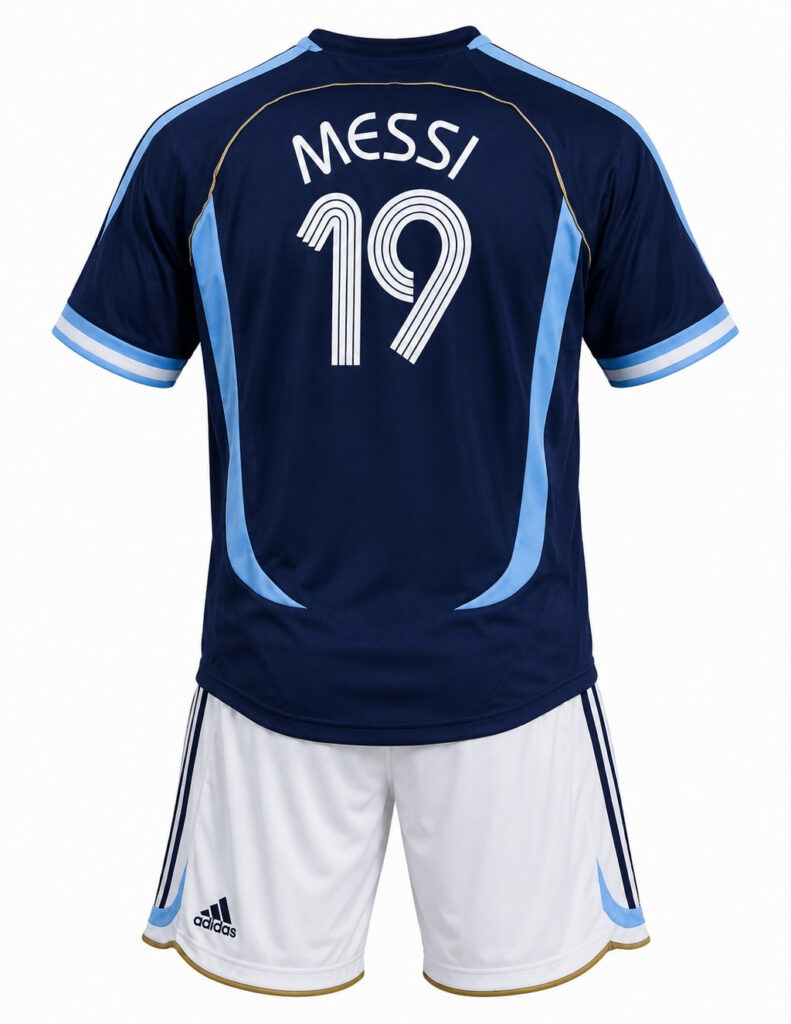 Camiseta niño retro ARGENTINA 2006 visita Messi #19