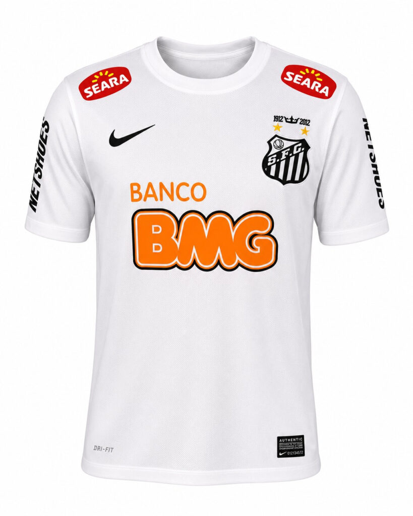 Camiseta retro SANTOS FC 2012 casa Neymar #11