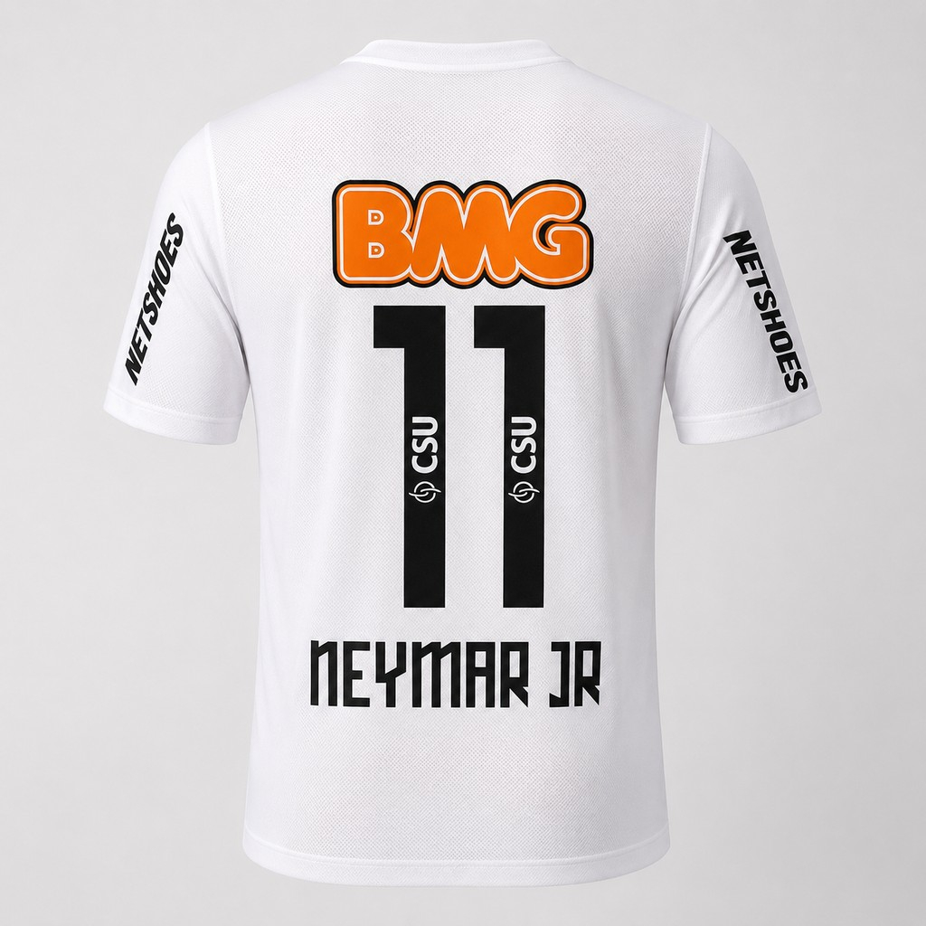 Camiseta retro SANTOS FC 2012 casa Neymar #11