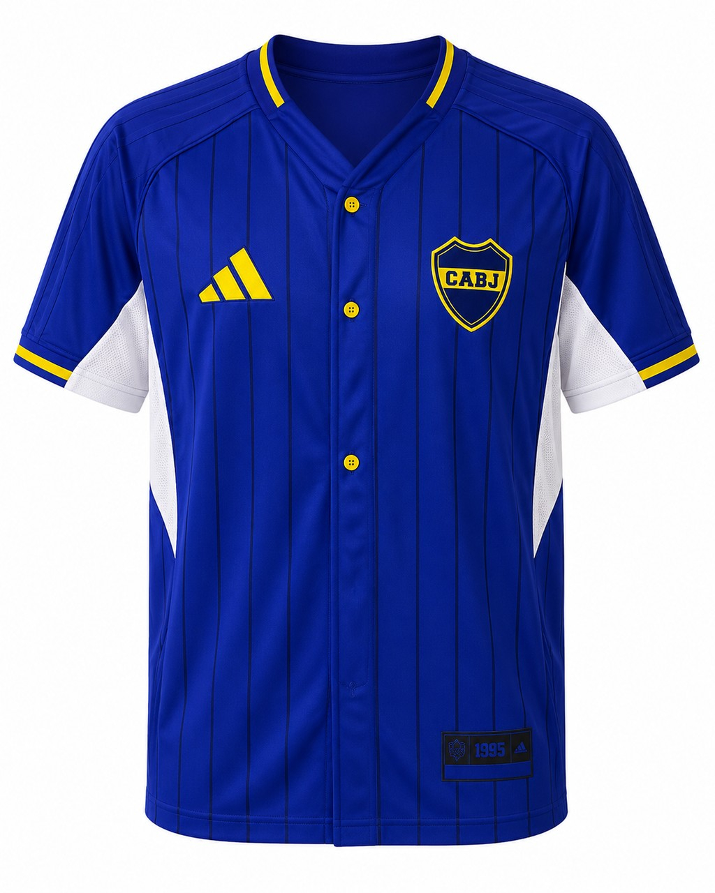 Camiseta estilo baseball BOCA JUNIORS 2025 edición especial versión fan
