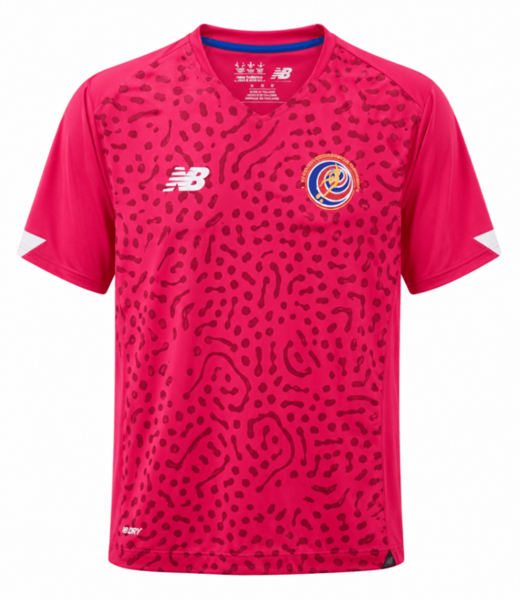 Camiseta original COSTA RICA 2021 casa versión player