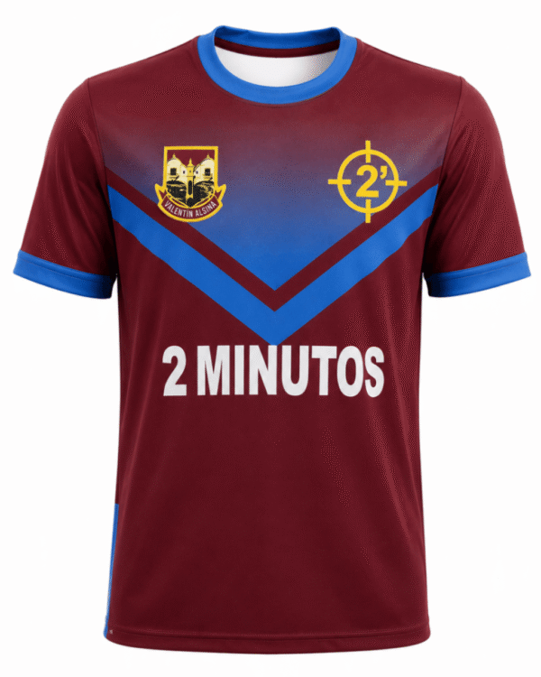 Camiseta 2 MINUTOS 2021 edición especial Valentín Alsina #2'