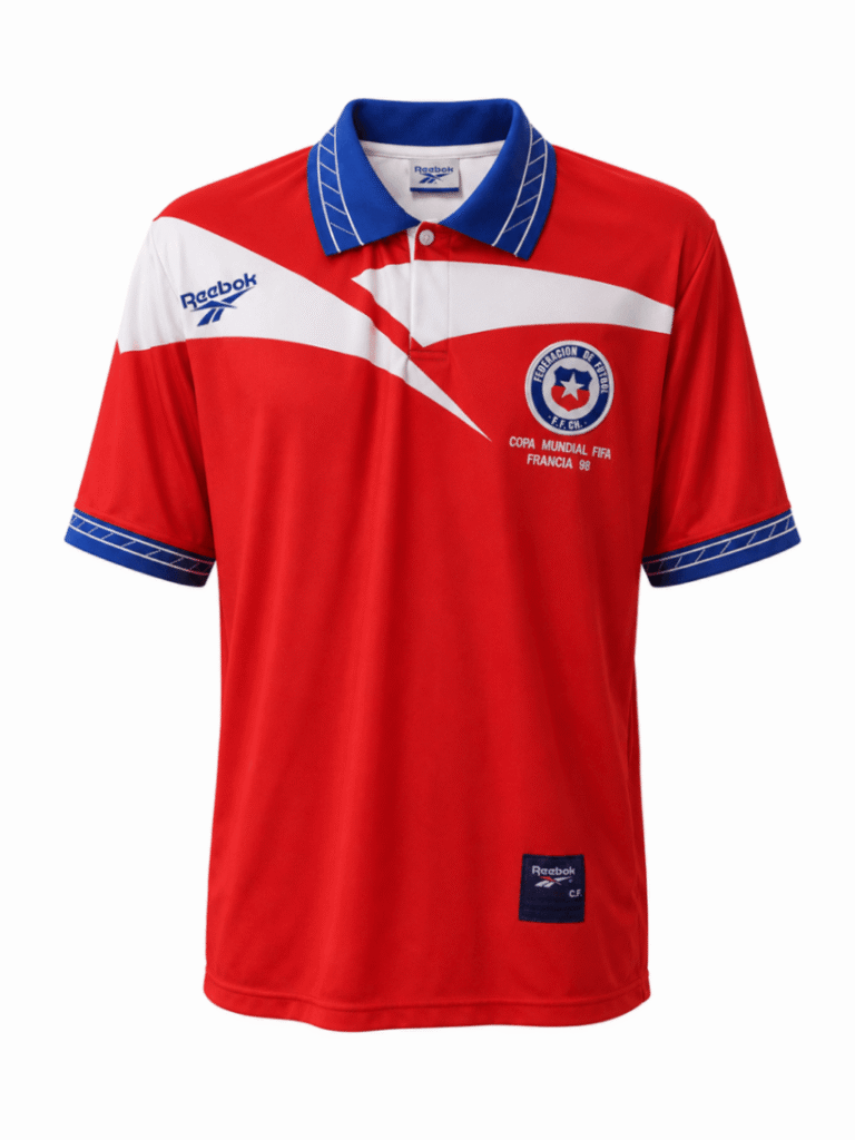 Camiseta retro CHILE 1998 casa