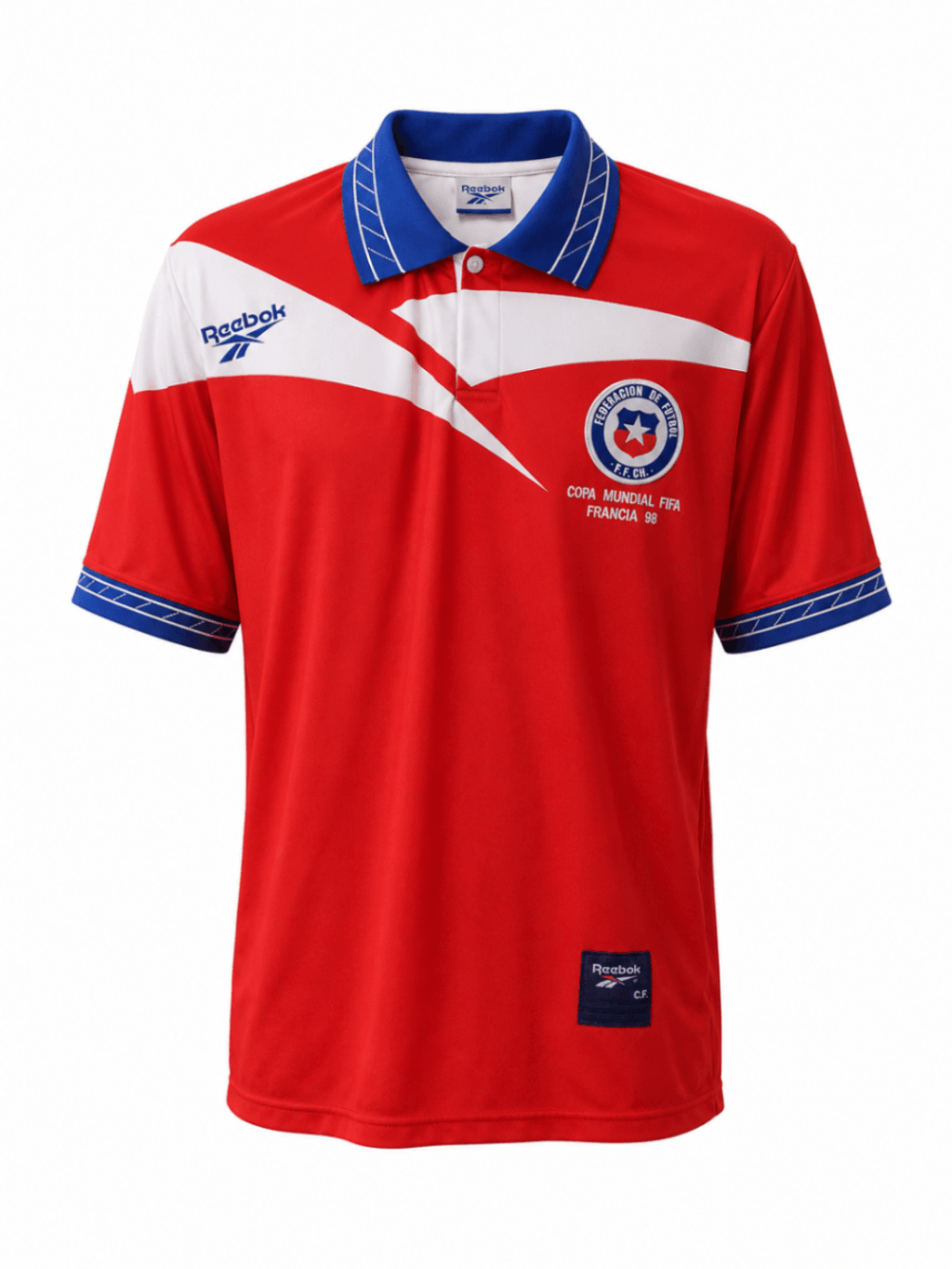 Camiseta retro CHILE 1998 casa