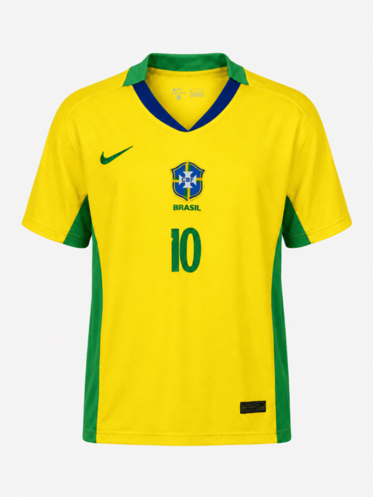 Camiseta BRASIL 2024 casa versión fan Neymar Jr. #10