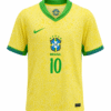 Camiseta BRASIL 2024 casa versión player Neymar Jr. #10
