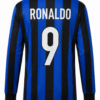 Camiseta retro INTER DE MILAN 1998 casa Ronaldo #9 - manga larga