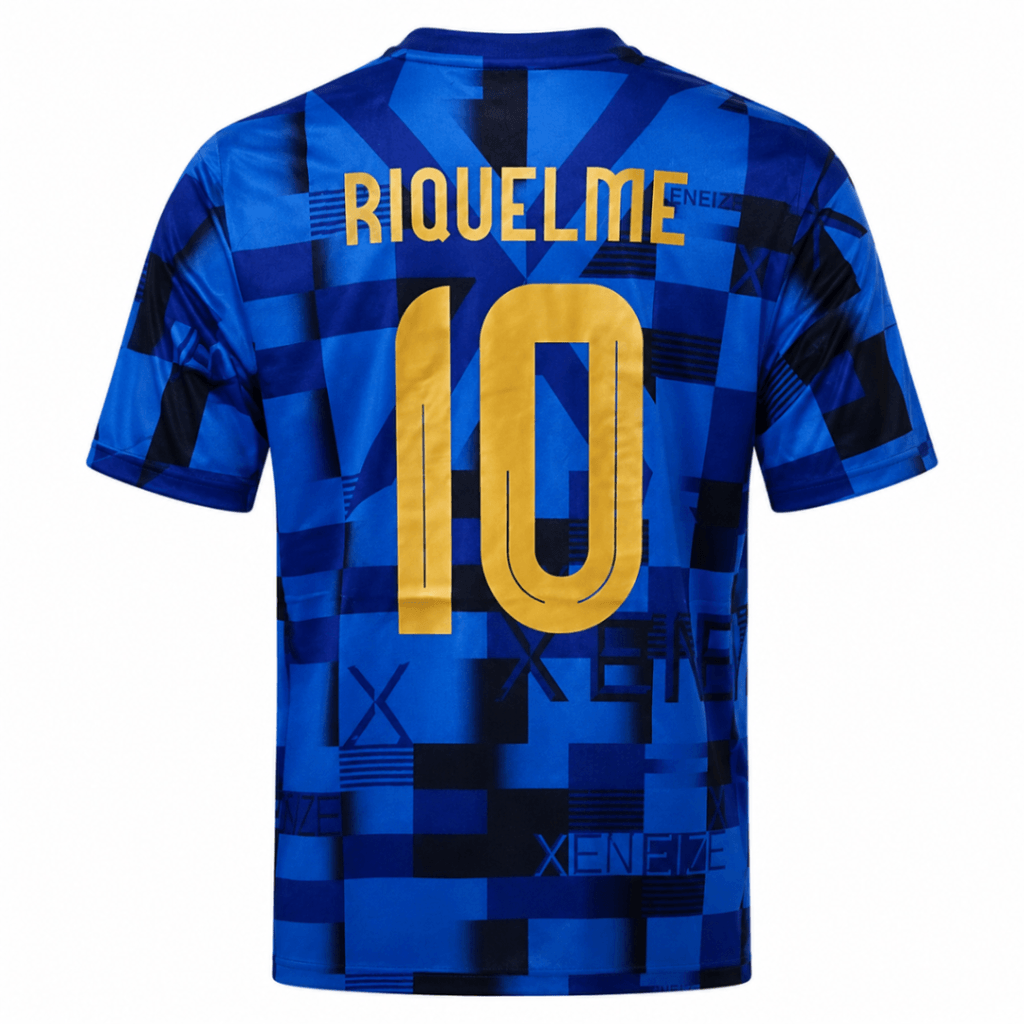 Camiseta BOCA JUNIORS 2025 entrenamiento versión fan Riquelme #10