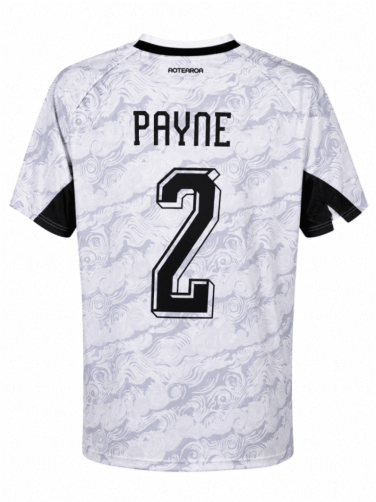 Camiseta NUEVA ZELANDA 2026 visita versión fan Payne #2