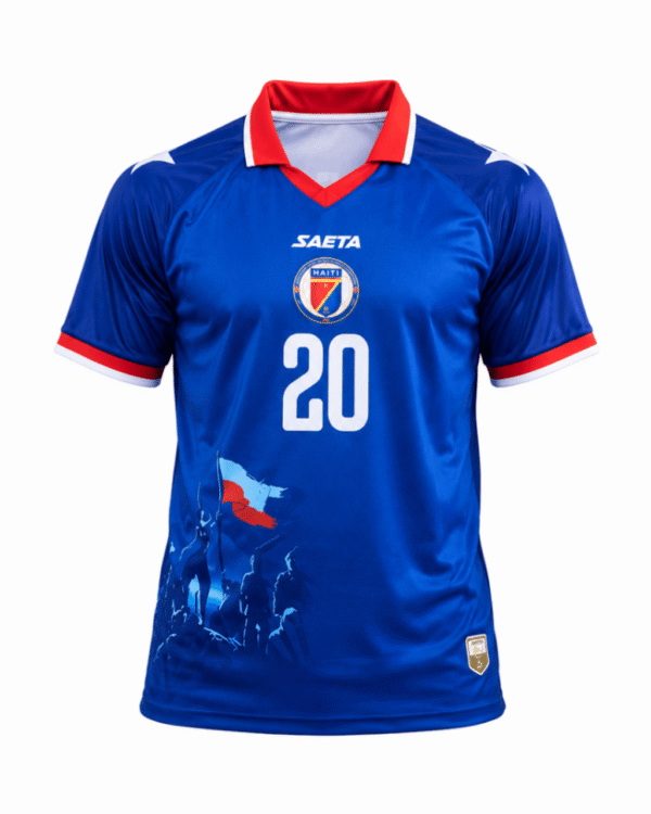 Camiseta HAITI 2026 casa versión fan Pierrot #20